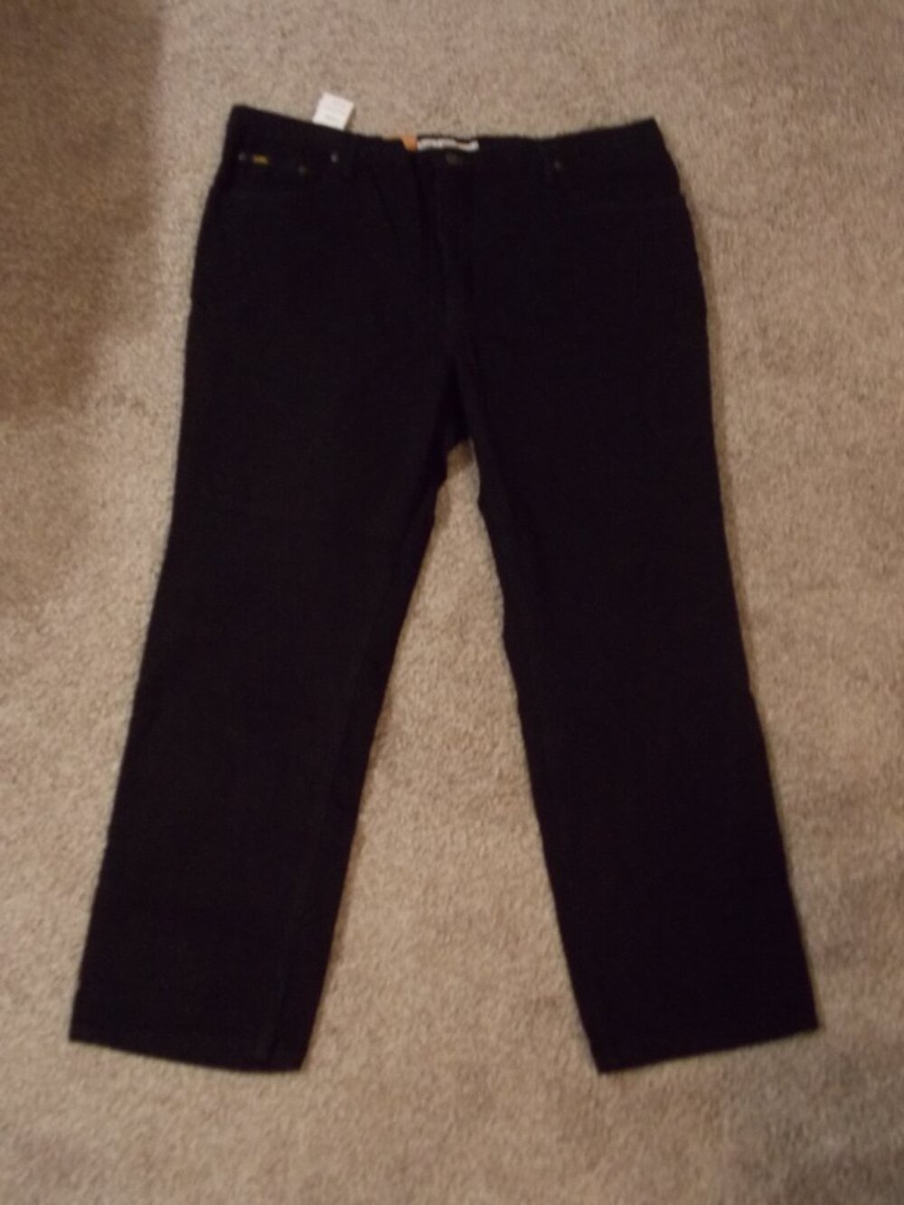 NWT-Lee Jeans Black Regular Fit 46X32
